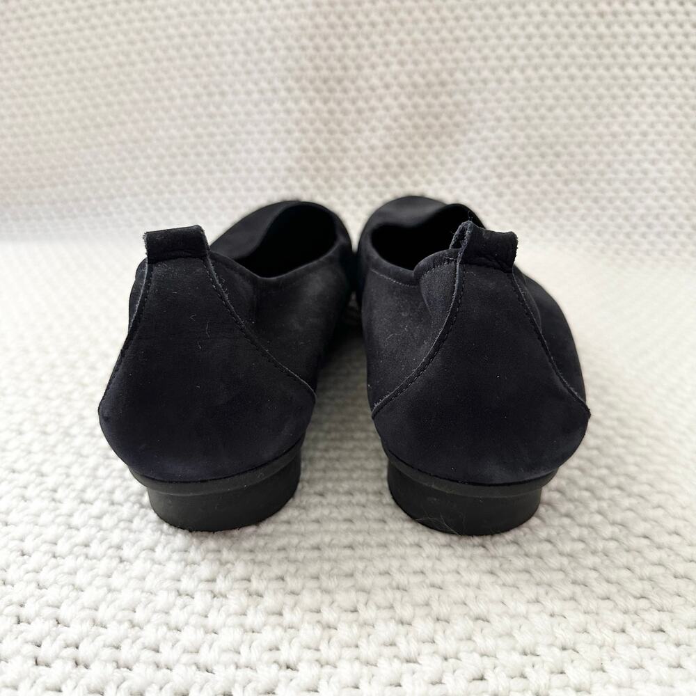 Arche LN Navy Blue Ninolo Nubuck Leather Slip On Comfort Loafer Flats Shoes 40 - Picture 7 of 11